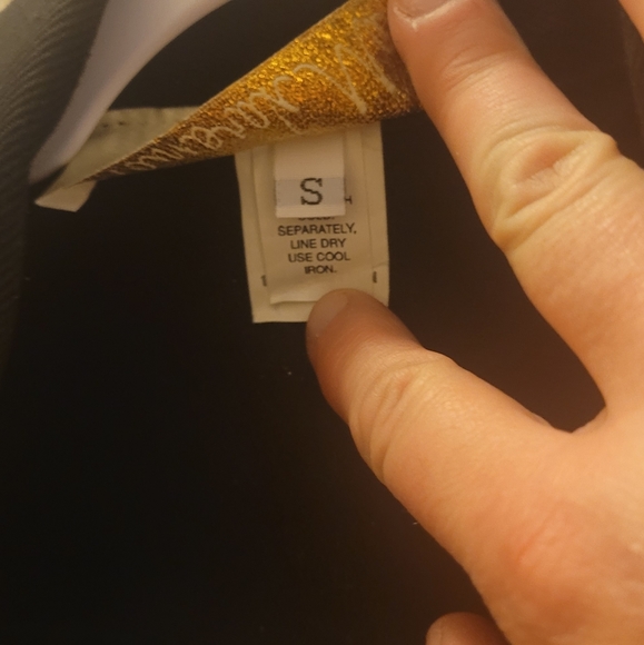 Tamorak Marie Vintage Studded Leather/Denim Jacket - Picture 2 of 2